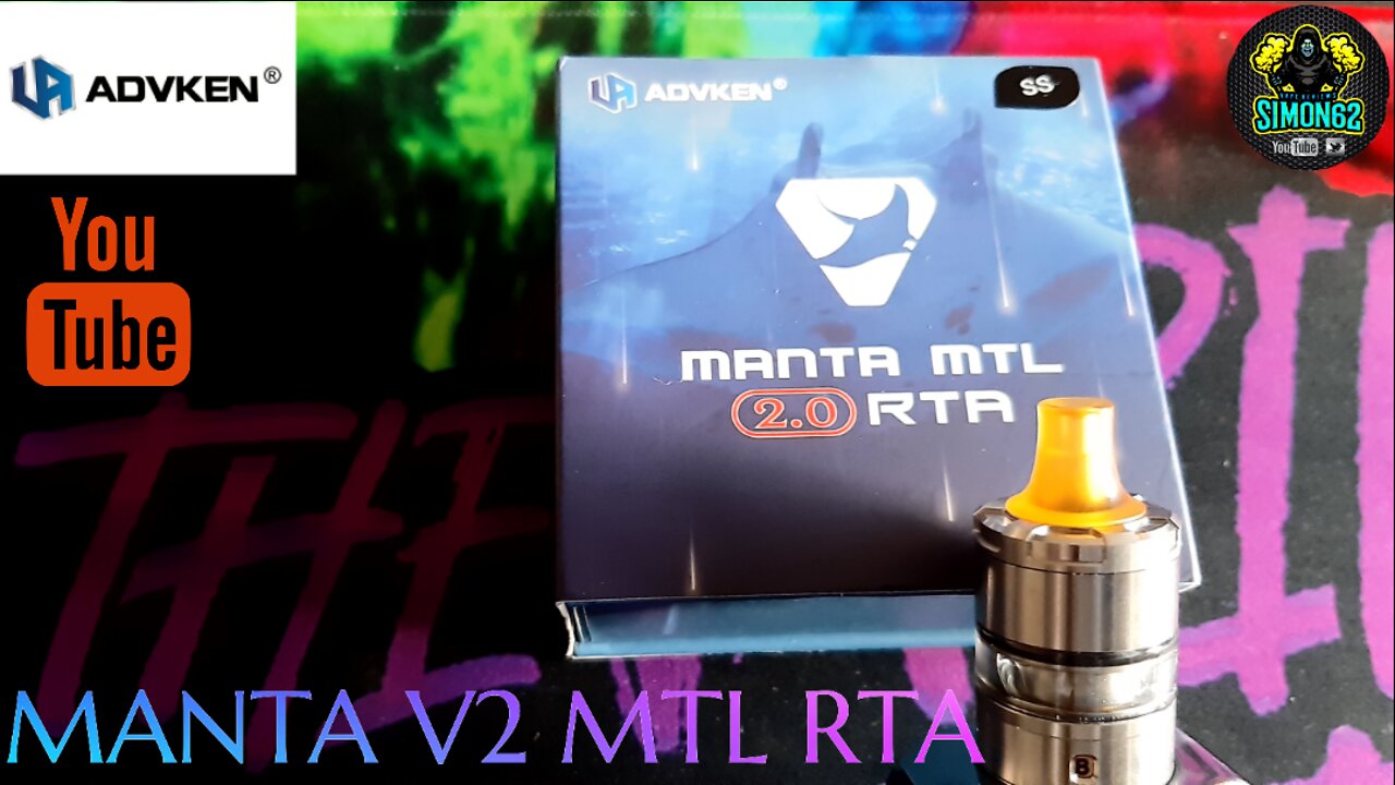 ADVKEN MANTA V2 MTL RTA / REVIEW #advken#mtlrta#vape 🔞