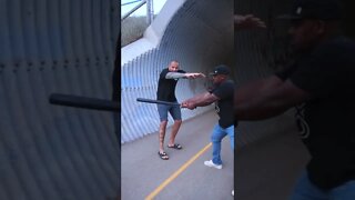 Defending a Baseball Bat Attack