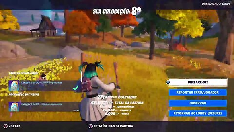 Treino para camp fortnite