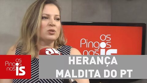 Joice: Erro de Doria é não mostrar herança maldita do PT