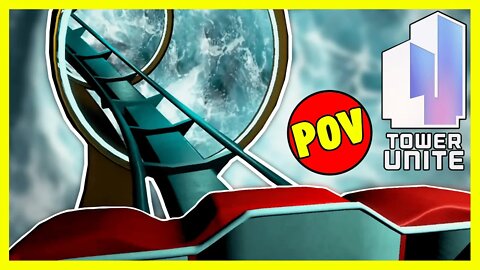 Poseidon on Tower Unite || POV - Rollercoaster