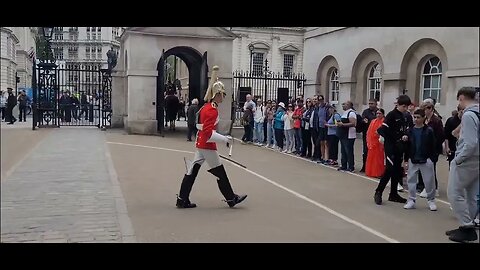 23 MGet behind the white line #horseguardsparade