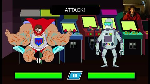 Hectorman VS Partybot In A Nickelodeon Nick's Not So Ultimate Boss Battles Match With Live Commentar