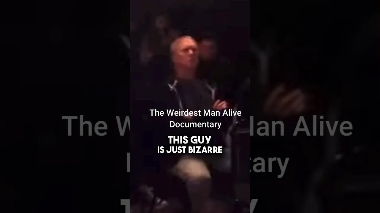 How I Met the Weirdest Man Alive #shorts
