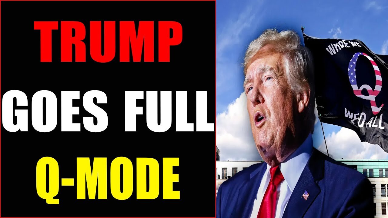 SHARIRAYE WARNS: TRUMP GOES FULL Q-MODE! WHAT DO BALACK STARS FOUND ON AMERICAN FLAG MEAN?