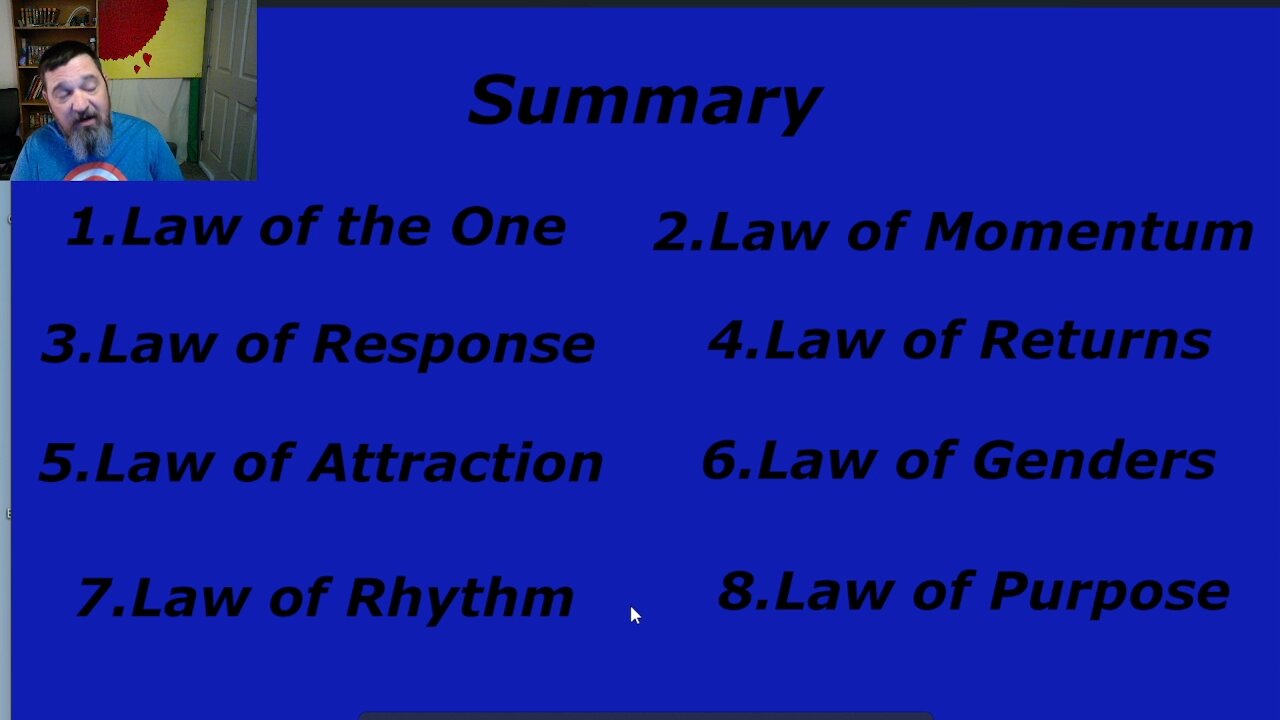 The 8 Laws of Creation