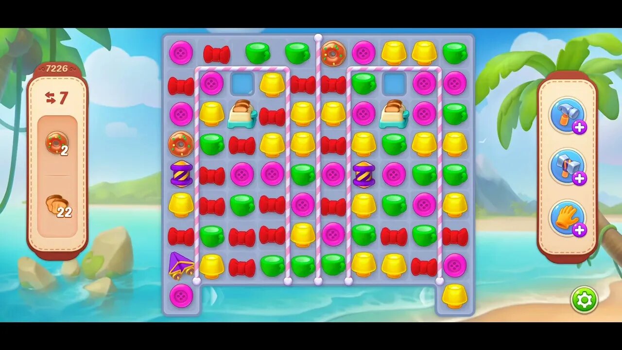 Playrix Homescapes Gameplay Walkthrough Level 7226