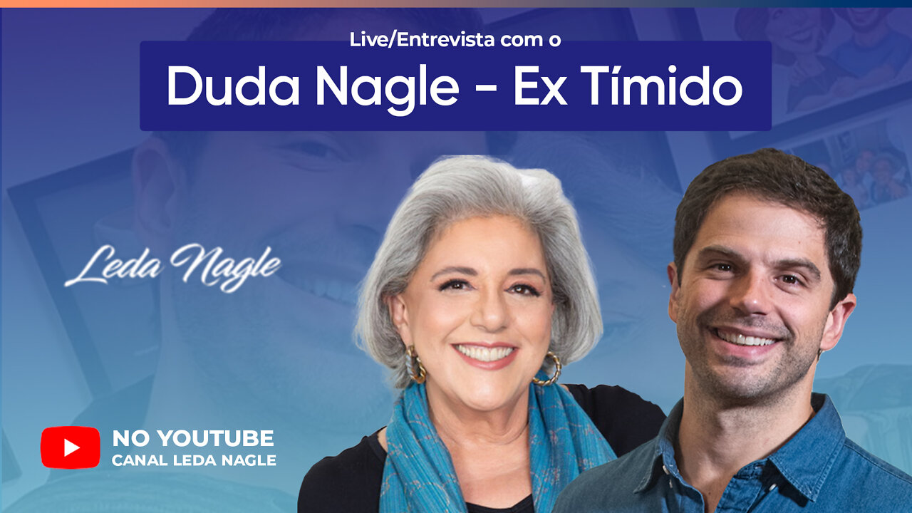 Entrevista com meu filho, o "ex tímido", Duda Nagle sobre seu curso Viva Bem com a Timidez