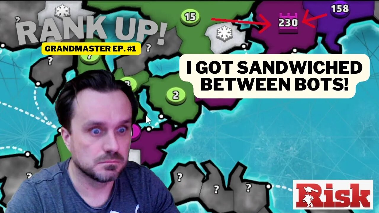 Risk Rank Up Grandmaster Series - Episode #1 - Capital Conquest Reverse World