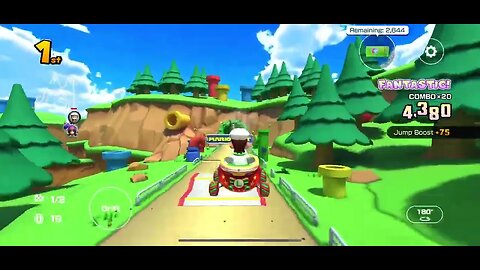 Mario Kart Tour - Piranha Plant Pipeline T Gameplay