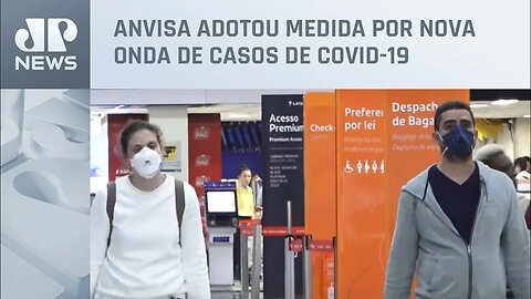 Uso de máscara volta a ser obrigatório em aviões e aeroportos do Brasil nesta sexta-feira (25)