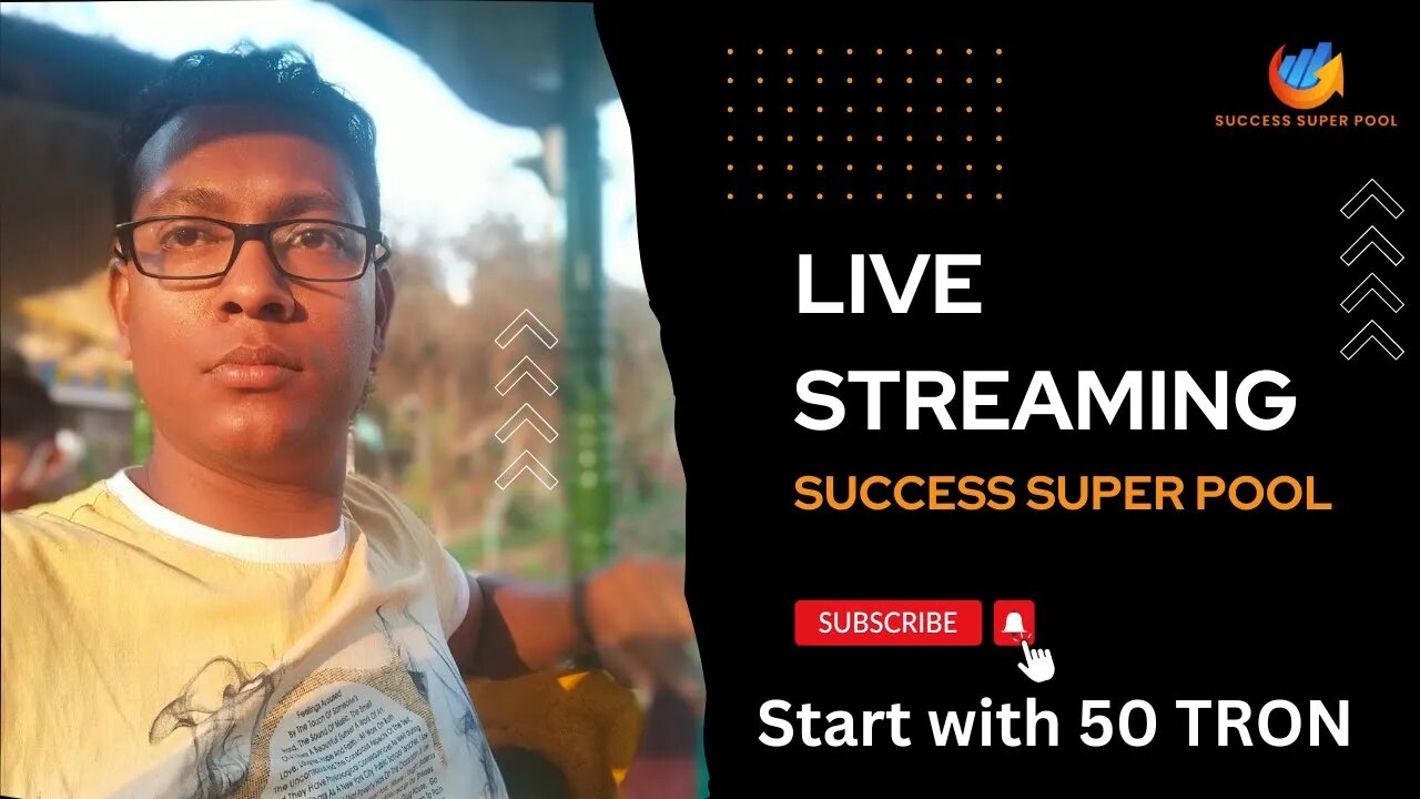 SUCCESS SUPER POOL PLAN SHARE LIVE #TRON #decentralizedsystem