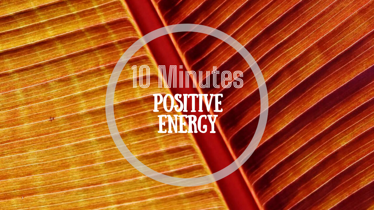 10 min Meditation Session ~ POSITIVE ENERGY VIBRATIONS