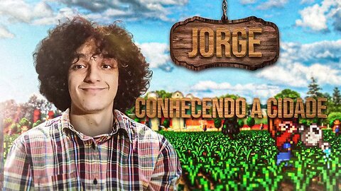 Um iniciante passando 1 mês no Stardew Valley, conhecemos a cidade #1