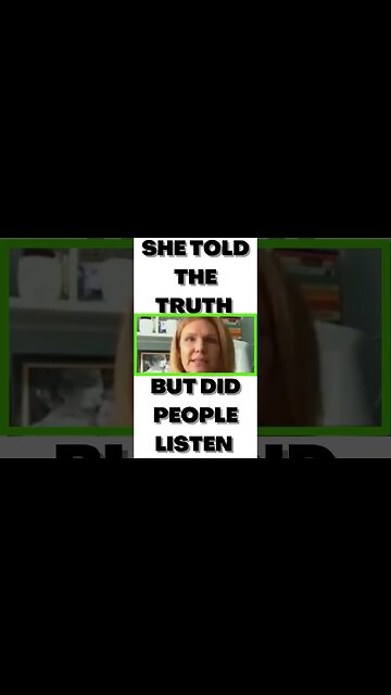 |NEWS| She Said The Quiet Part Out Loud