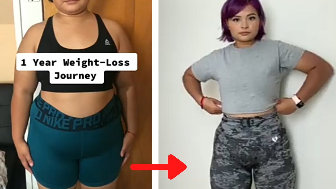 See how this Girl transform herself | Fat loss motivation video | Girl transformation