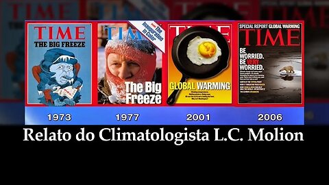 Relato do Climatologista L.C Molion