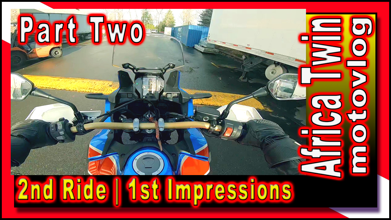 2nd Ride 1st Impressions | Part Two | Africa Twin | Oregon motovlog