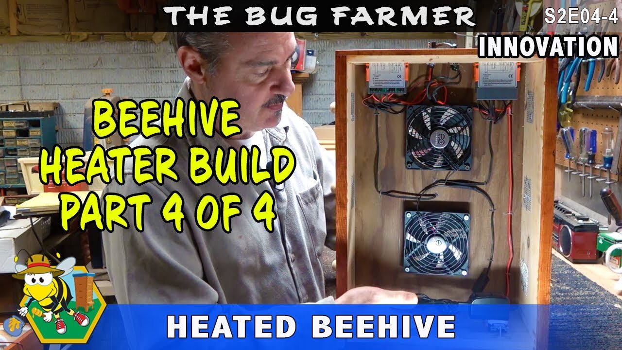 Build a Beehive Heater Part 4 of 4 How to build a climate control system for your beehive.