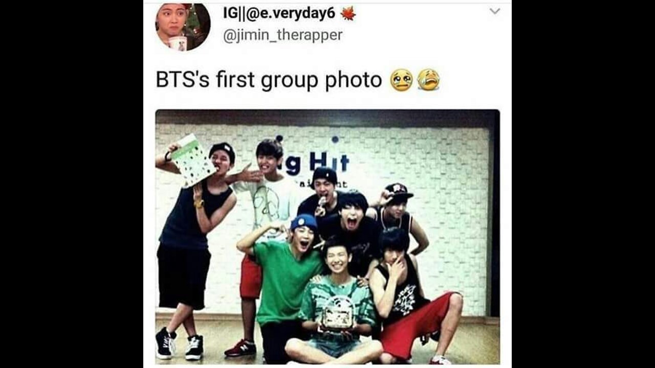 The First Ever BTS Twitter Picture In Internet That Fans Should See!!!