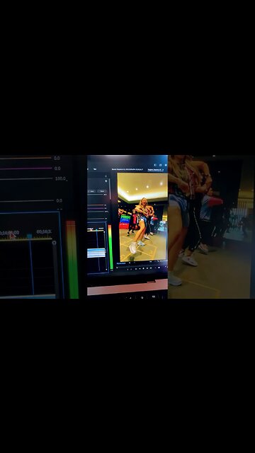 Camera Footage First Reaction | Zumba Video Editing