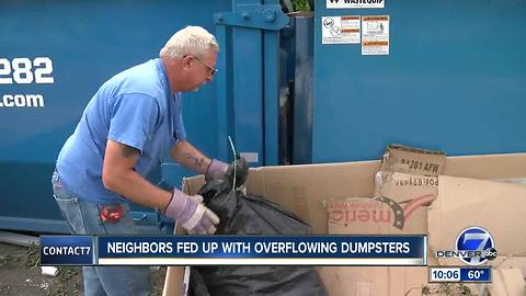 Dumpster Drama: Woman asks to get dumpsters moved from front of her home