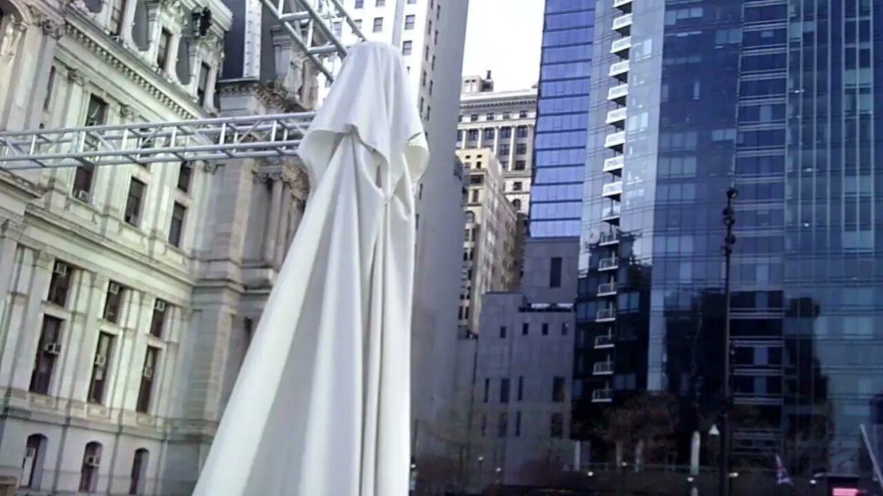 Backwards Filming with Vivtar MiniCam Hitched to Back of Backpack with Philadelphia Walks PTSD