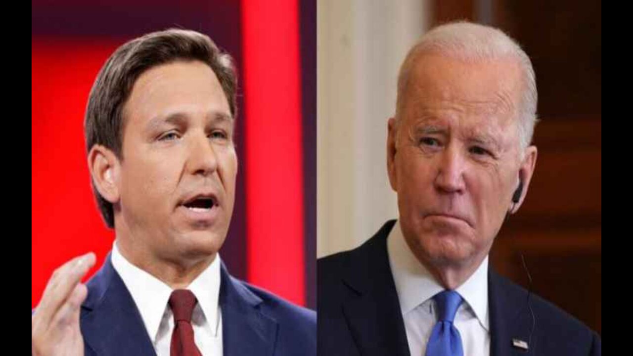 Florida Governor DeSantis Slams Biden Over Economic Policies