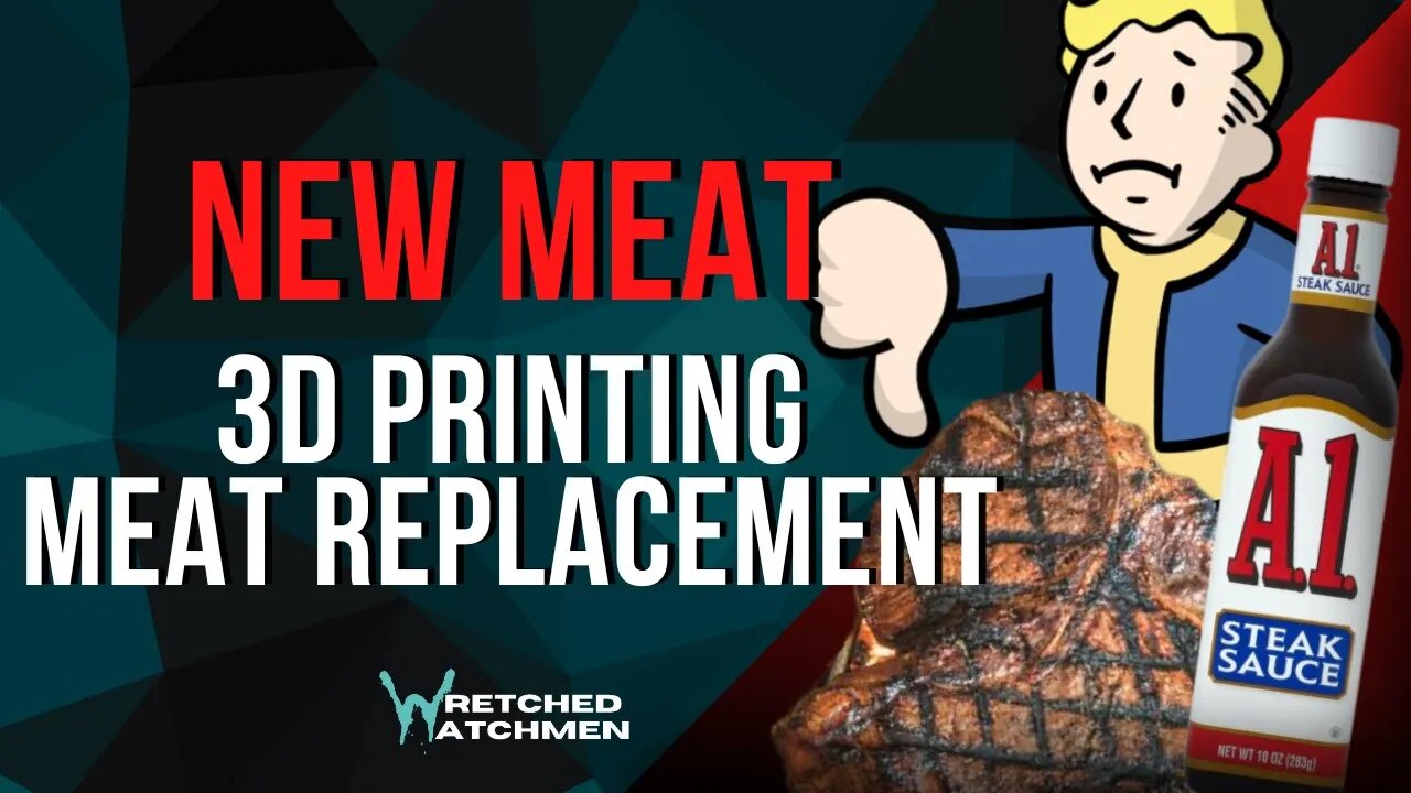 New Meat: 3D Printing Meat Replacement