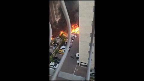 Hamas Rockets Aftermath.