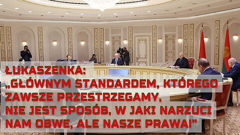 "Dziś wybory to już pole bitwy". Łukaszenka opowiedział o specyfice kampanii wyborczych w WNP