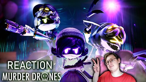 ДРОНЫ-УБИЙЦЫ - Серия 3: Выпускной бал | MURDER DRONES - Episode 3: The Promening | Реакция