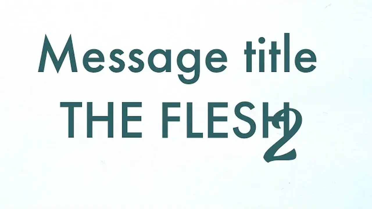 THE FLESH 2:PROPHET GIDEON