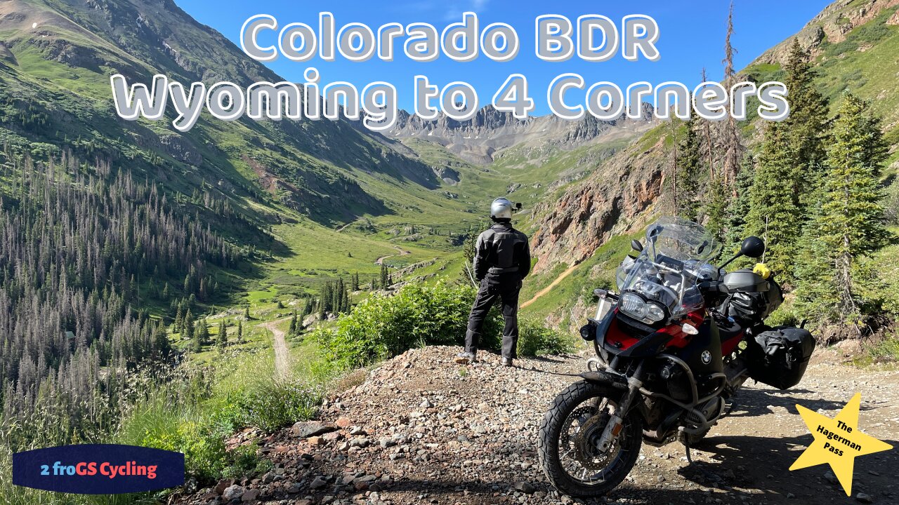 The Colorado Backcountry Discovery Route on BMW 1200 GS motorcycles