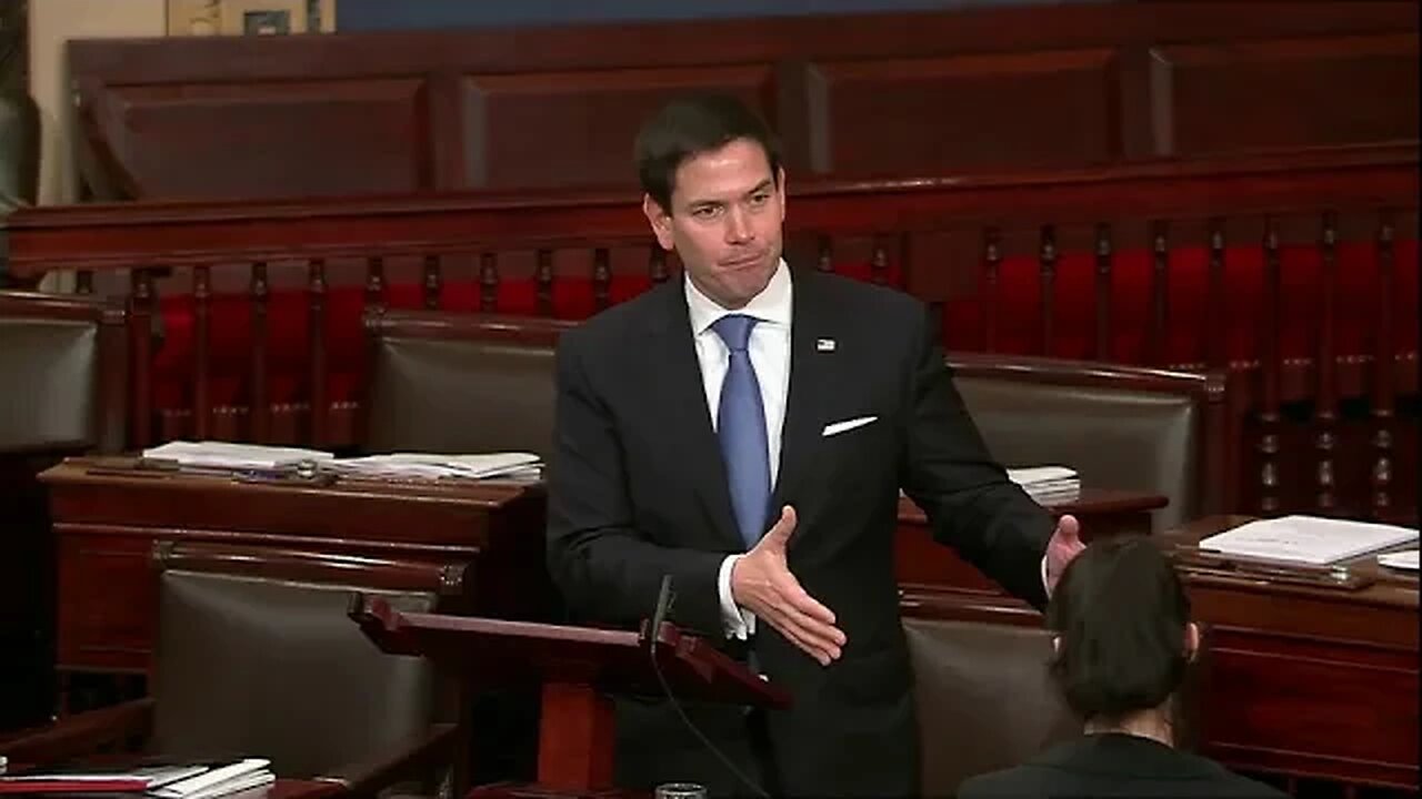 On Senate Floor, Rubio Stresses Need for Congress to Pass Republican Bill on Family Separations