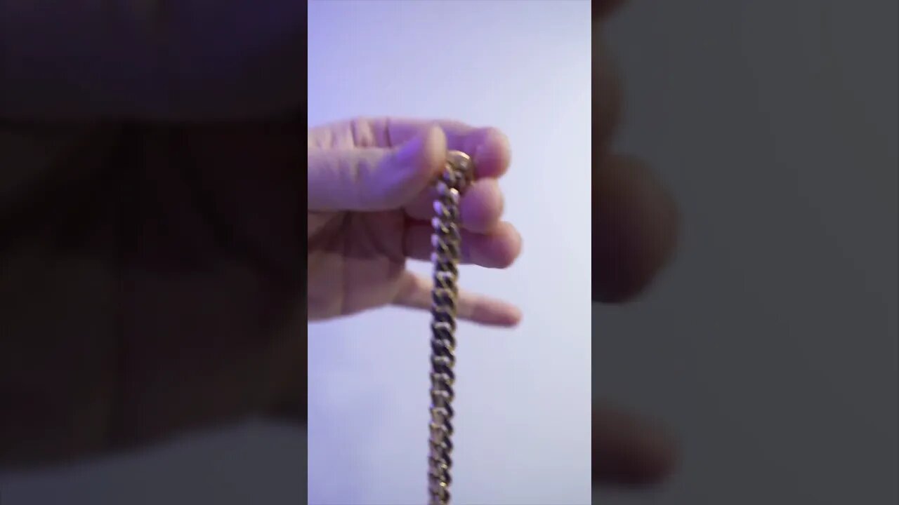 Guess Who Made This Miami Cuban Link Chain? #shorts