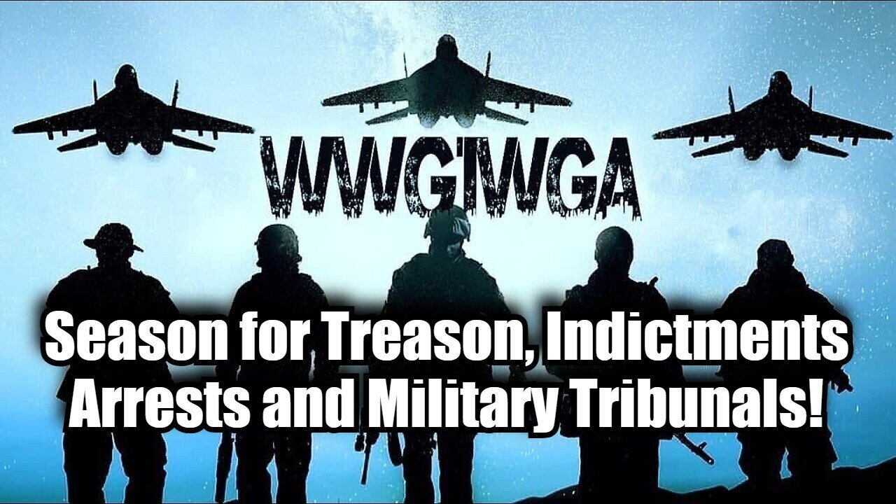 Qurrent Events 10/26/24 - Treason, Sedition, Indictments, Arrests & Military Tribunals!