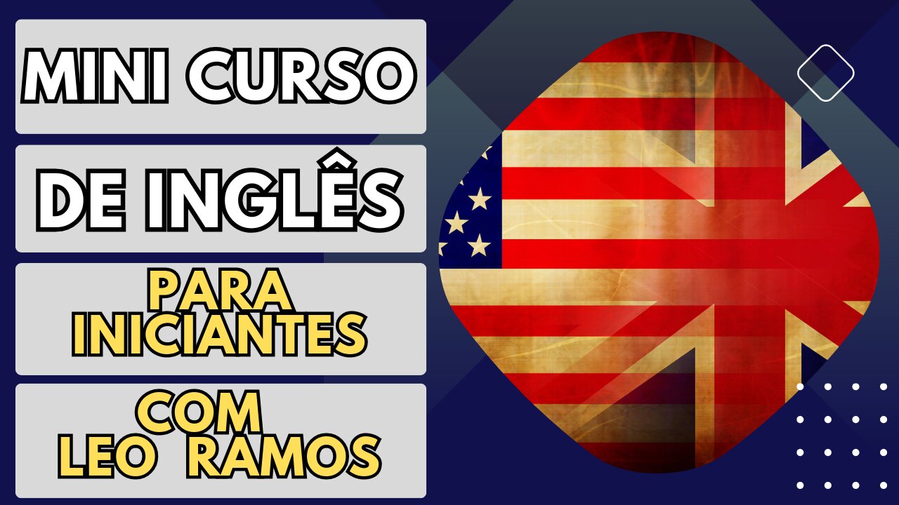 Mini curso de inglês para iniciantes