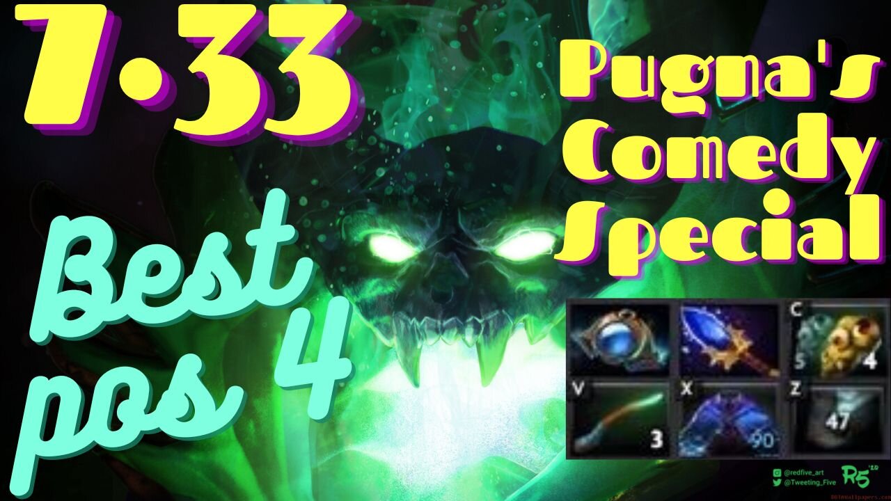 DOTA 2 - Pugna's Comedy Special! Best pos 4 out there, check this edit out