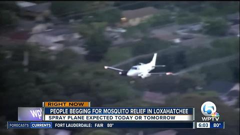 Mosquito control to spray Friday or Saturday by plane