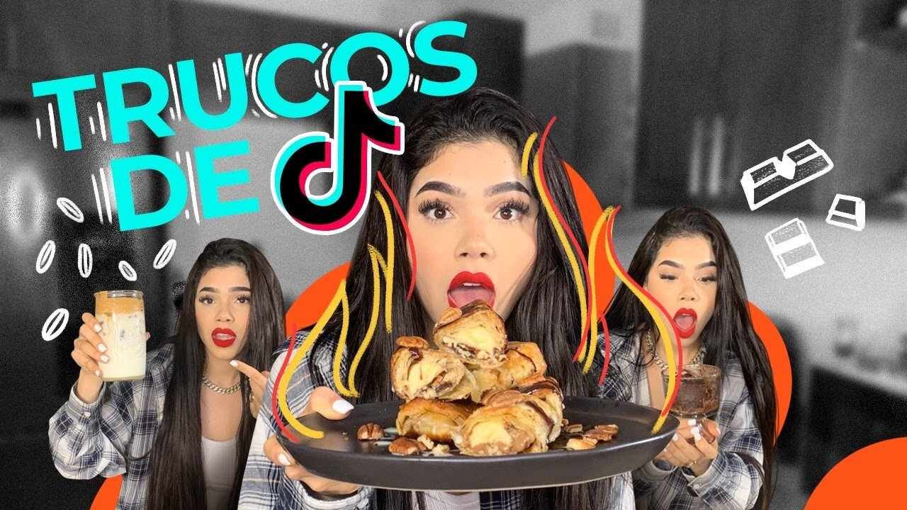 PROBANDO COMIDA VIRAL DE TIKTOK / Kenia Os