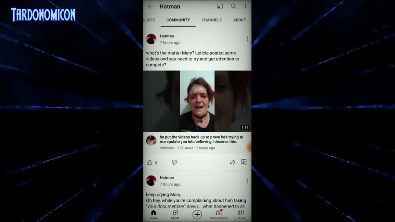 2022 08 10 1 The people lying about me are the same people harassing a defenseless mentally ill woma