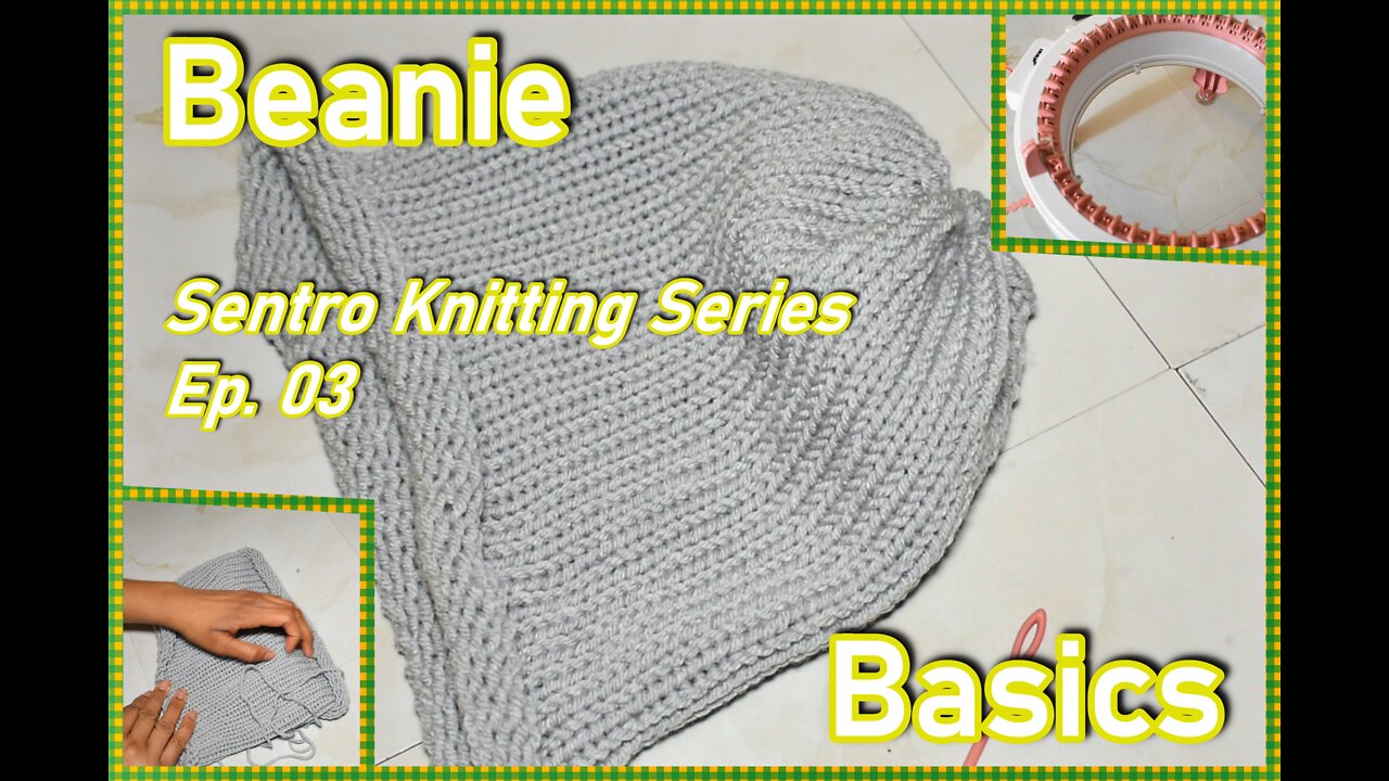 How to Knit a Simple Beanie on the Sentro 48 Knitting Machine