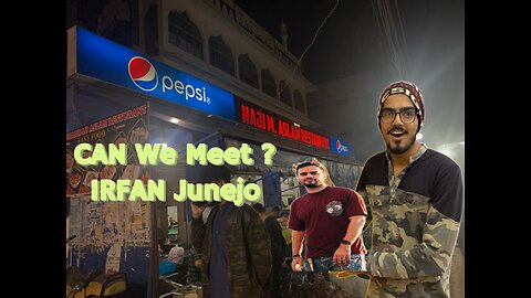 KARACHI Agiye To Ajao HAJI ASLAM RESTAURANT || Can we Meet ? Irfan Jonejo Vlogging King 👑