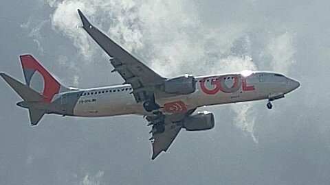 Boeing 737 MAX 8 PS-GPD coming from Guarulhos to Fortaleza