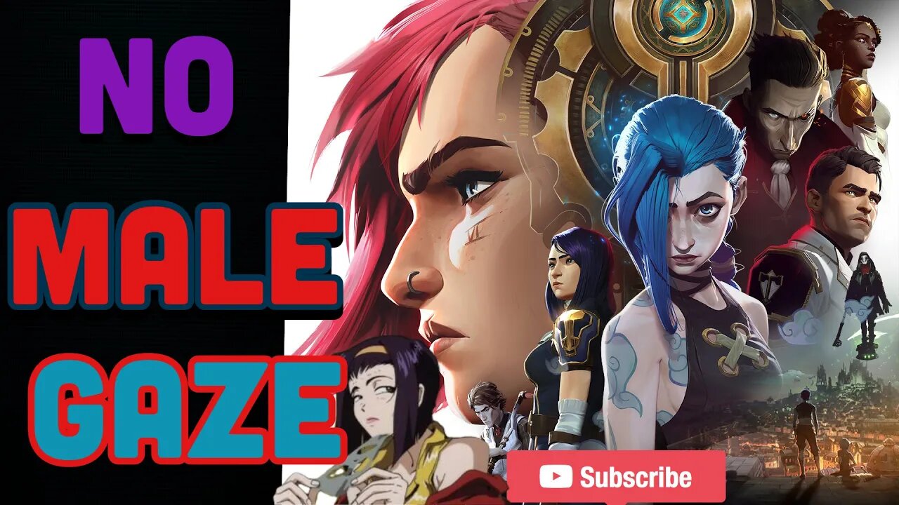 Arcane: League of Legends gets it right? No MALE GAZE! #arcane #netflix #leagueoflegends