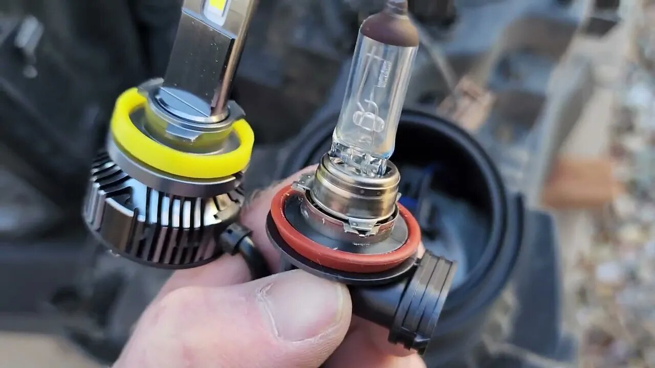 2016 Ford F150 XL FX4 - Auxito LED Driving Light Bulb (H11) - Installation