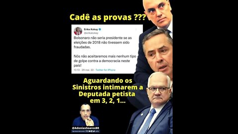 STF e STE cadê as provas?