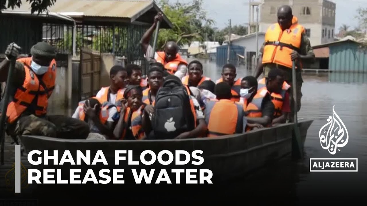 Ghana floods: Officials say dam opened to avoid disaster