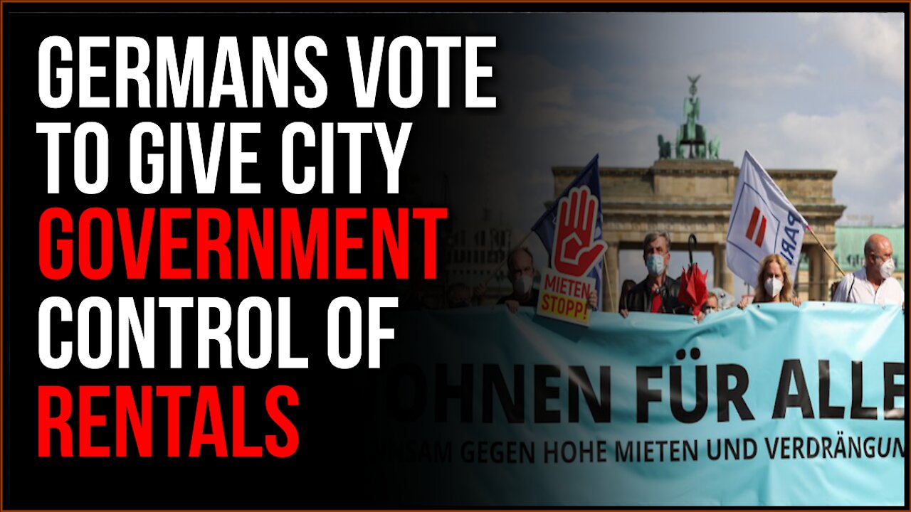 Germans Vote For Government To Take Control From Landlords, They Want Lower Rent